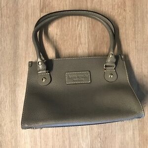 Kare Spade GRAY Leather Shoulder Bag